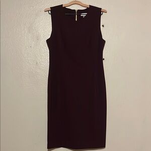 Calvin Klein Classic Black Midi Dress